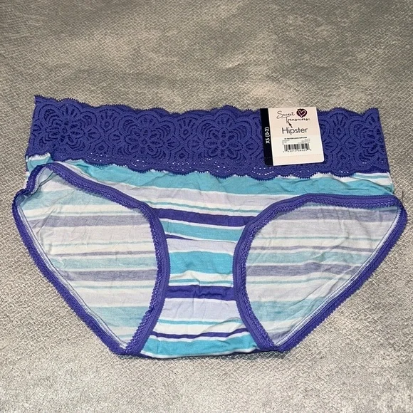 Secret Treasures Rayon Lace Hipster Panties MultiColor Various Sizes - Picture 3 of 6